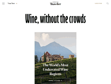 Tablet Screenshot of cntraveler.com